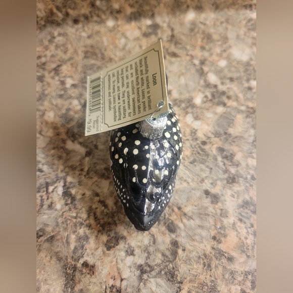 Old World Christmas Hand Blown Glass "LOON" - Picture 9 of 9